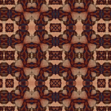 Kusursuz desenli sanat. Kusursuz doku arkaplanı. Soyut model. Etnik retro arkaplan