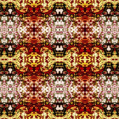 Kusursuz desenli sanat. Kusursuz doku arkaplanı. Soyut model. Etnik retro arkaplan