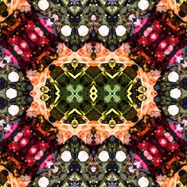 Kusursuz desenli sanat. Kusursuz doku arkaplanı. Soyut model. Etnik retro arkaplan