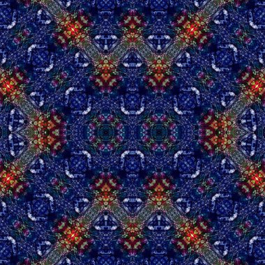 Kusursuz desenli sanat. Kusursuz doku arkaplanı. Soyut model. Etnik retro arkaplan