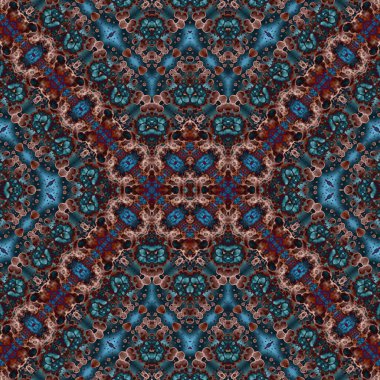 Kusursuz desenli sanat. Kusursuz doku arkaplanı. Soyut model. Etnik retro arkaplan