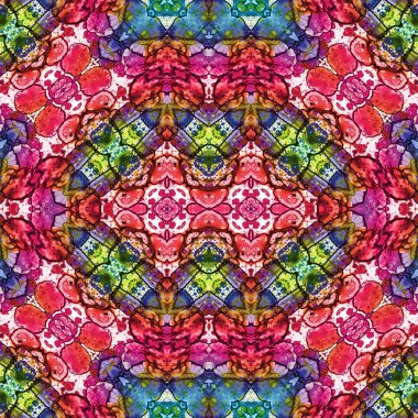 Kusursuz desenli sanat. Kusursuz doku arkaplanı. Soyut model. Etnik retro arkaplan