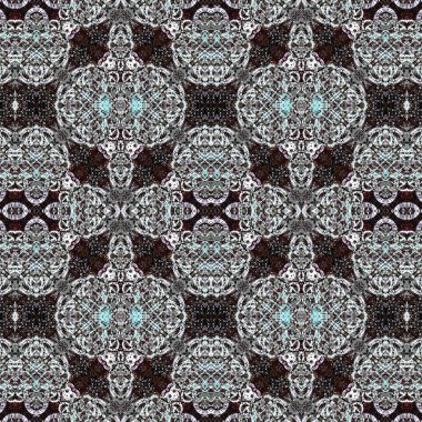 Kusursuz desenli sanat. Kusursuz doku arkaplanı. Soyut model. Etnik retro arkaplan