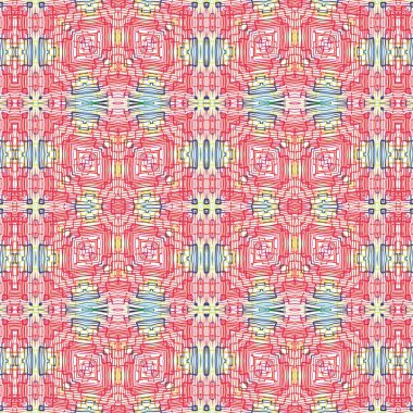 Kusursuz desenli sanat. Kusursuz doku arkaplanı. Soyut model. Etnik retro arkaplan