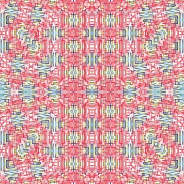 Kusursuz desenli sanat. Kusursuz doku arkaplanı. Soyut model. Etnik retro arkaplan