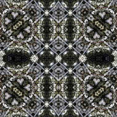 Kusursuz desenli sanat. Kusursuz doku arkaplanı. Soyut model. Etnik retro arkaplan