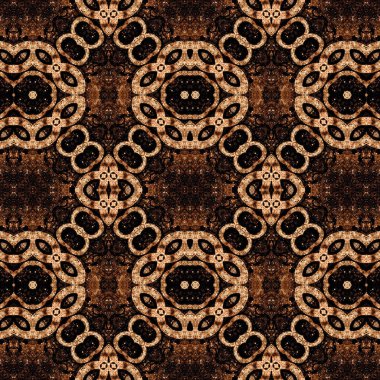 Kusursuz desenli sanat. Kusursuz doku arkaplanı. Soyut model. Etnik retro arkaplan