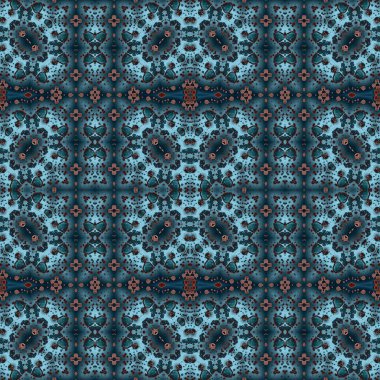 Kusursuz desenli sanat. Kusursuz doku arkaplanı. Soyut model. Etnik retro arkaplan