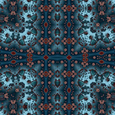 Kusursuz desenli sanat. Kusursuz doku arkaplanı. Soyut model. Etnik retro arkaplan