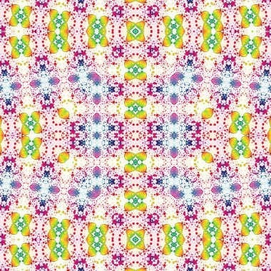 Kusursuz soyut desen. Yaratıcı, kusursuz doku. Soyut arkaplan. kaleydoskop dokusu