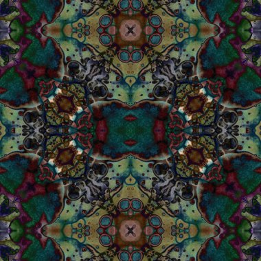 Kusursuz soyut desen. Yaratıcı, kusursuz doku. Soyut arkaplan. kaleydoskop dokusu