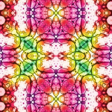 Kusursuz soyut desen. Yaratıcı, kusursuz doku. Soyut arkaplan. kaleydoskop dokusu