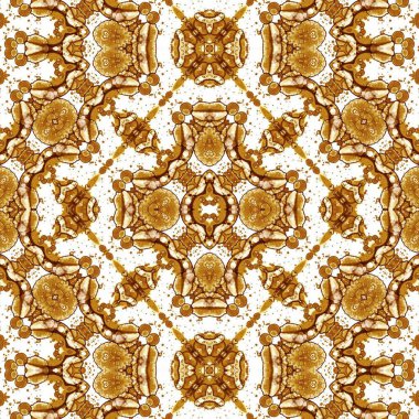 Seamless abstract pattern. Creative seamless texture. Abstract background. kaleidoscope texture