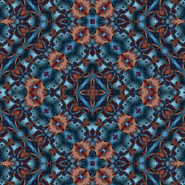 Kusursuz soyut desen. Yaratıcı, kusursuz doku. Soyut arkaplan. kaleydoskop dokusu