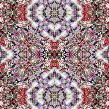 Kusursuz soyut desen. Yaratıcı, kusursuz doku. Soyut arkaplan. kaleydoskop dokusu