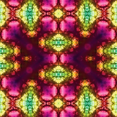 Kusursuz soyut desen. Yaratıcı, kusursuz doku. Soyut arkaplan. kaleydoskop dokusu
