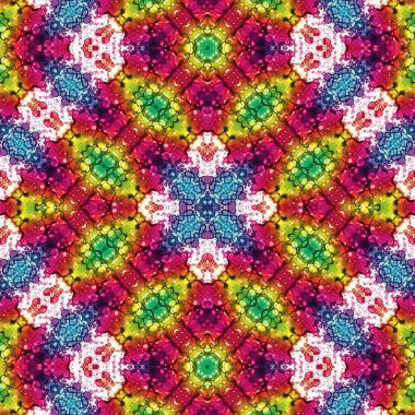 Kusursuz soyut desen. Yaratıcı, kusursuz doku. Soyut arkaplan. kaleydoskop dokusu