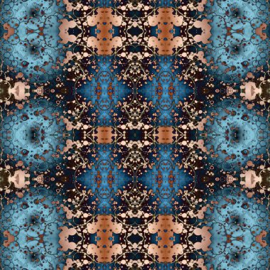 Kusursuz soyut desen. Yaratıcı, kusursuz doku. Soyut arkaplan. kaleydoskop dokusu