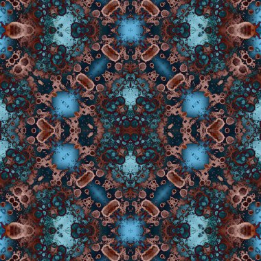 Kusursuz soyut desen. Yaratıcı, kusursuz doku. Soyut arkaplan. kaleydoskop dokusu