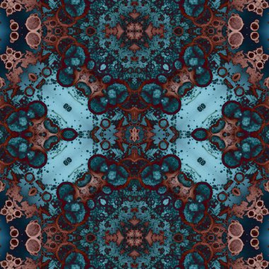 Kusursuz soyut desen. Yaratıcı, kusursuz doku. Soyut arkaplan. kaleydoskop dokusu