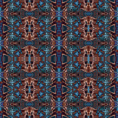 Kusursuz soyut desen. Yaratıcı, kusursuz doku. Soyut arkaplan. kaleydoskop dokusu