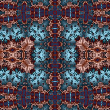 Kusursuz soyut desen. Yaratıcı, kusursuz doku. Soyut arkaplan. kaleydoskop dokusu