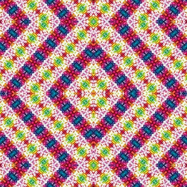 Kusursuz soyut desen. Yaratıcı, kusursuz doku. Soyut arkaplan. kaleydoskop dokusu