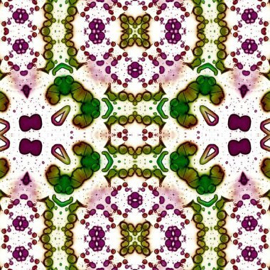 Kusursuz soyut desen. Yaratıcı, kusursuz doku. Soyut arkaplan. kaleydoskop dokusu