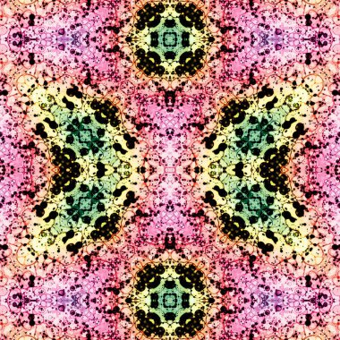 Kusursuz soyut desen. Yaratıcı, kusursuz doku. Soyut arkaplan. kaleydoskop dokusu