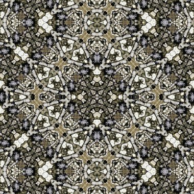 Kusursuz soyut desen. Yaratıcı, kusursuz doku. Soyut arkaplan. kaleydoskop dokusu
