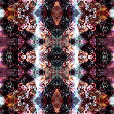 Kusursuz soyut desen. Yaratıcı, kusursuz doku. Soyut arkaplan. kaleydoskop dokusu