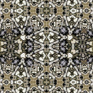 Kusursuz soyut desen. Yaratıcı, kusursuz doku. Soyut arkaplan. kaleydoskop dokusu