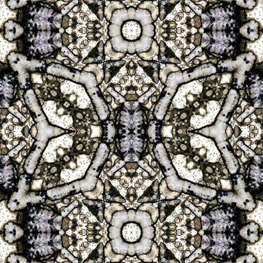 Kusursuz soyut desen. Yaratıcı, kusursuz doku. Soyut arkaplan. kaleydoskop dokusu