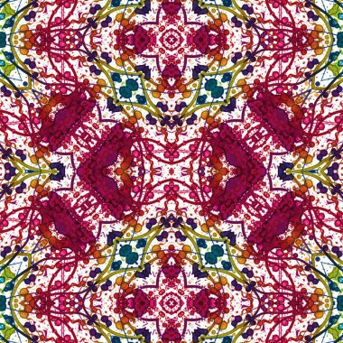 Kusursuz soyut desen. Yaratıcı, kusursuz doku. Soyut arkaplan. kaleydoskop dokusu