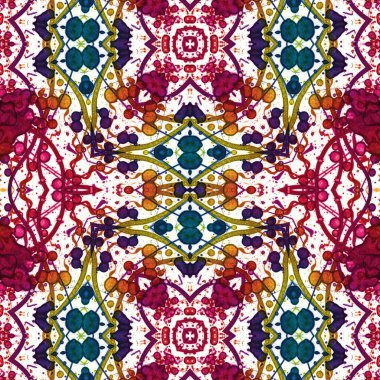 Kusursuz soyut desen. Yaratıcı, kusursuz doku. Soyut arkaplan. kaleydoskop dokusu