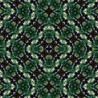 Kusursuz soyut desen. Yaratıcı, kusursuz doku. Soyut arkaplan. kaleydoskop dokusu