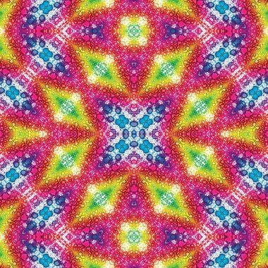 Kusursuz soyut desen. Yaratıcı, kusursuz doku. Soyut arkaplan. kaleydoskop dokusu