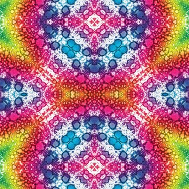 Kusursuz soyut desen. Yaratıcı, kusursuz doku. Soyut arkaplan. kaleydoskop dokusu