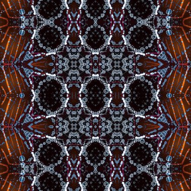 Kusursuz soyut desen. Yaratıcı, kusursuz doku. Soyut arkaplan. kaleydoskop dokusu