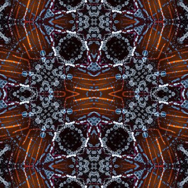 Kusursuz soyut desen. Yaratıcı, kusursuz doku. Soyut arkaplan. kaleydoskop dokusu