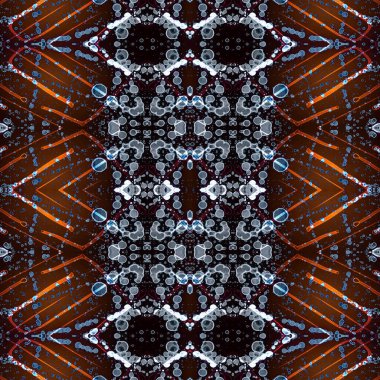 Kusursuz soyut desen. Yaratıcı, kusursuz doku. Soyut arkaplan. kaleydoskop dokusu