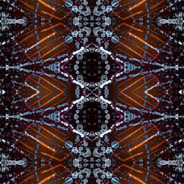 Kusursuz soyut desen. Yaratıcı, kusursuz doku. Soyut arkaplan. kaleydoskop dokusu