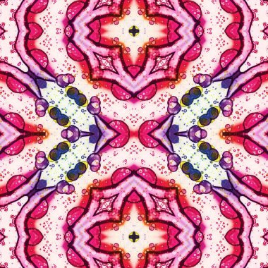 Kusursuz soyut desen. Yaratıcı, kusursuz doku. Soyut arkaplan. kaleydoskop dokusu