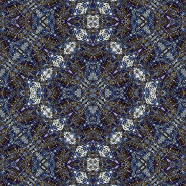 Kusursuz soyut desen. Yaratıcı, kusursuz doku. Soyut arkaplan. kaleydoskop dokusu