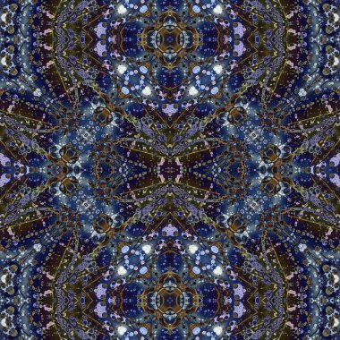 Kusursuz soyut desen. Yaratıcı, kusursuz doku. Soyut arkaplan. kaleydoskop dokusu