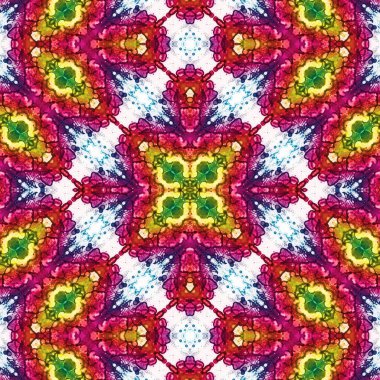 Kusursuz soyut desen. Yaratıcı, kusursuz doku. Soyut arkaplan. kaleydoskop dokusu