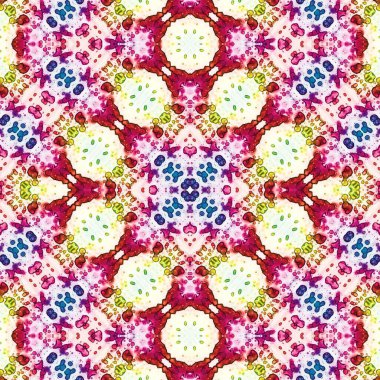 Kusursuz soyut desen. Yaratıcı, kusursuz doku. Soyut arkaplan. kaleydoskop dokusu