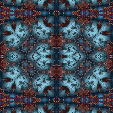 Kusursuz soyut desen. Yaratıcı, kusursuz doku. Soyut arkaplan. kaleydoskop dokusu