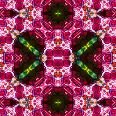 Kusursuz soyut desen. Yaratıcı, kusursuz doku. Soyut arkaplan. kaleydoskop dokusu