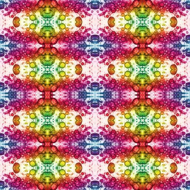 Kusursuz soyut desen. Yaratıcı, kusursuz doku. Soyut arkaplan. kaleydoskop dokusu